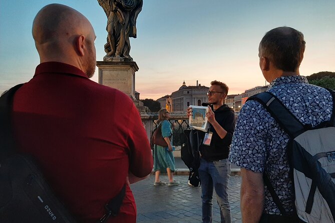 Rome by Night E-Bike Tour with Pizza Option - Castel Sant’Angelo: the night stop that feels calmer