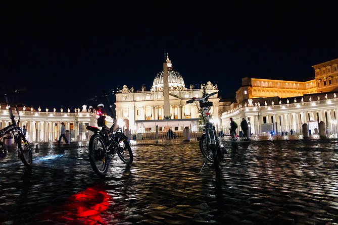 Rome by Night - Ebike Small Group Tour - Food and Wine (Option) - Capitoline Hill viewpoints and the Roman Forum angle