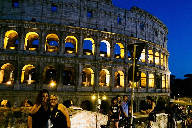 Rome by Night - Ebike Small Group Tour - Food and Wine (Option) - Centro Storico at night: Campo de’ Fiori, the Pantheon area, Piazza Navona, and Trevi