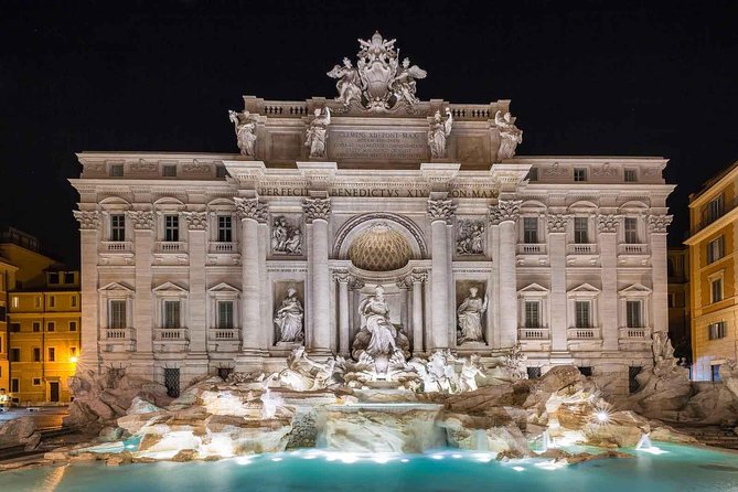 Rome by Night Walking Tour - Trevi Fountain Illuminated, Plus the Coin Tradition