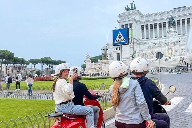 Rome by Vespa: Classic Rome Tour with Pick up - Testaccio food break: espresso or gelato with local vibe