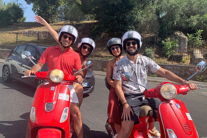 Rome by Vespa – with Francesco: the Best Guided Vespa Tour - Spanish Steps, Piazza Navona, and Bernini’s Four Rivers Fountain