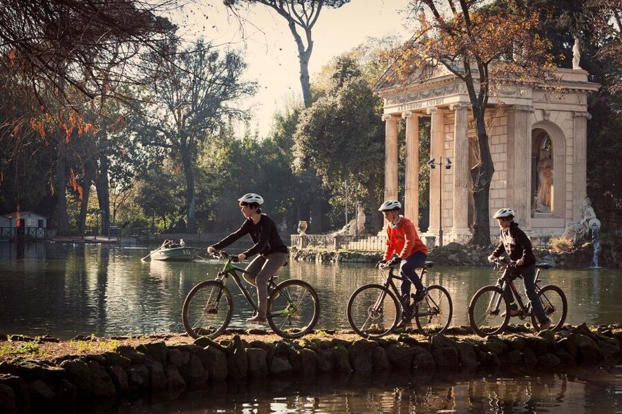 Rome: Cannondale E-Bike Tour of Top Landmarks & More - Piazza del Popolo, then Villa Borghese for the Rome view