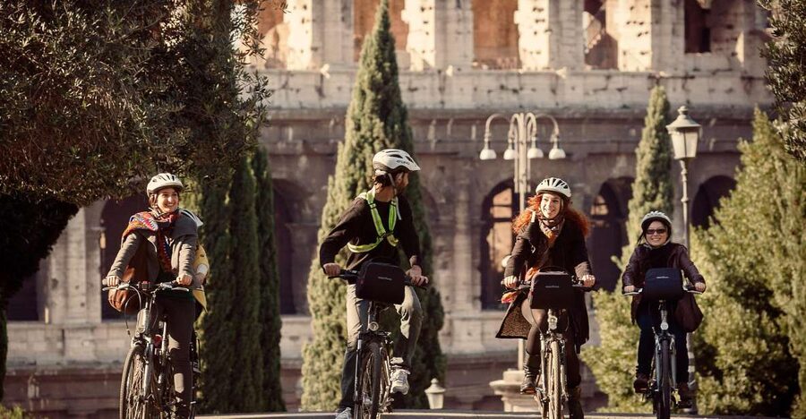 Rome: Cannondale E-Bike Tour of Top Landmarks & More - Jewish Ghetto, Portico di Ottavia, and Theatre of Marcellus