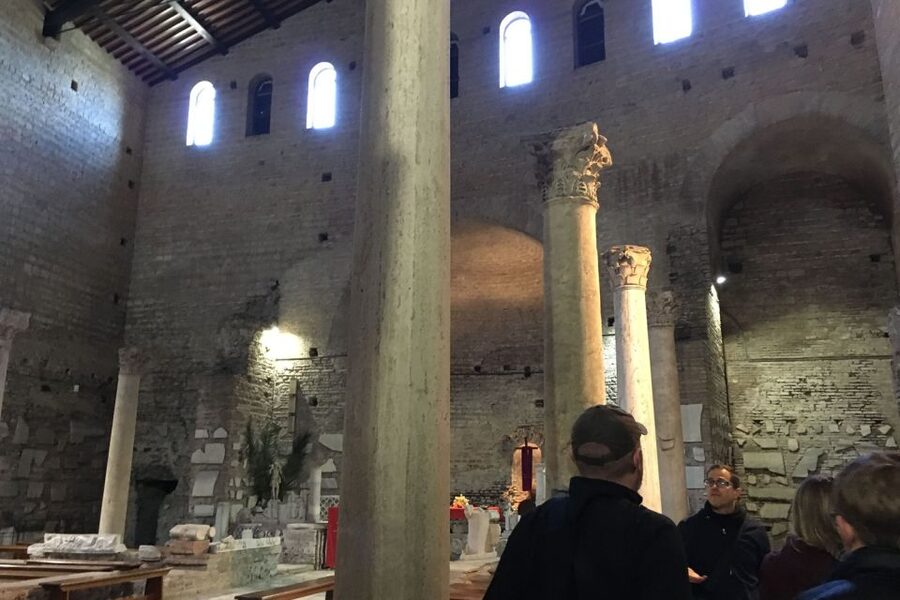 Rome: Catacombs and Capuchin Crypt Guided Tour with Transfer - Appian Way and Aurelian Wall: the above-ground history moments
