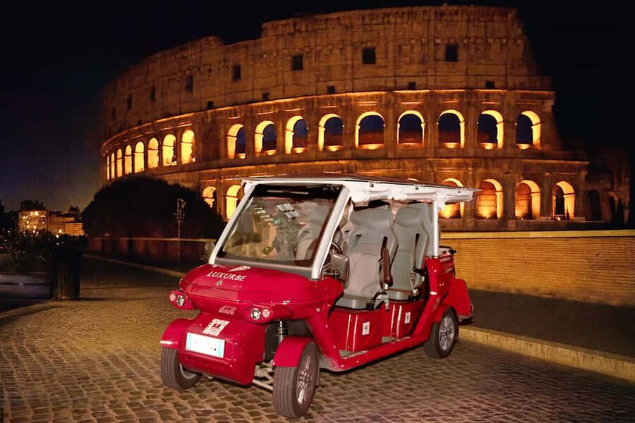 Rome: City Golf Cart at Night Tour - Colosseum at Night: The Finale That Feels Like a Victory Lap