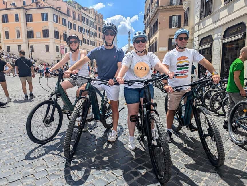 Rome: City Highlights Electric Bike Tour - St. Peter’s Basilica and the Pantheon: two icons, two different moods