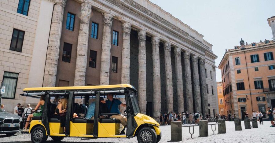 Rome: City Highlights Golf Cart Tour with Local Guide - Who should consider another option