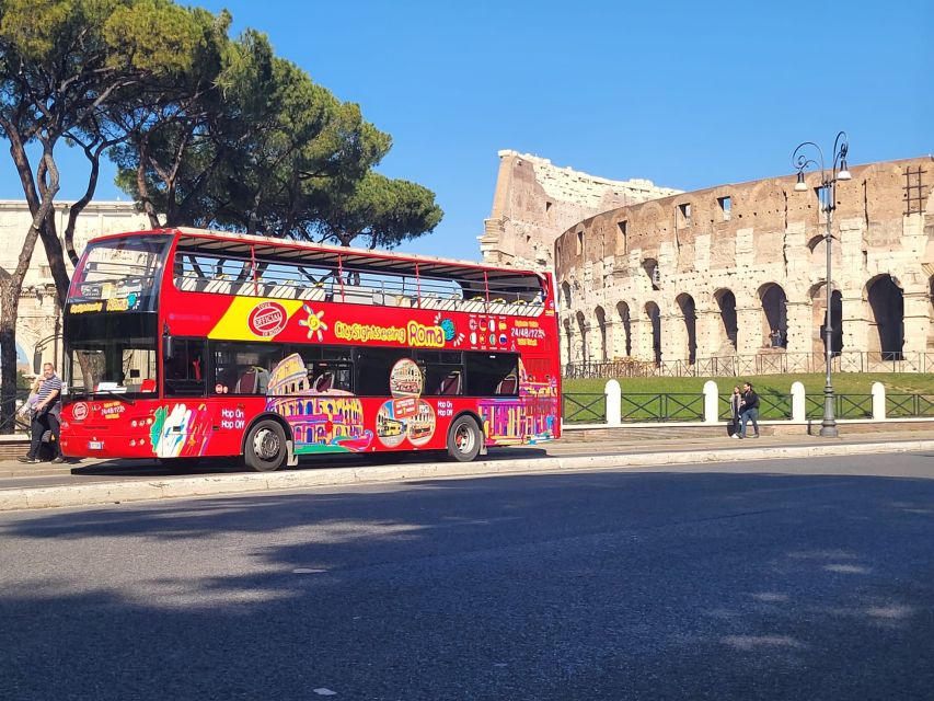 Rome: City Highlights Open-Top Bus Night Tour - Colosseum Lights and Spanish Steps Angles From the Right Side of the Bus