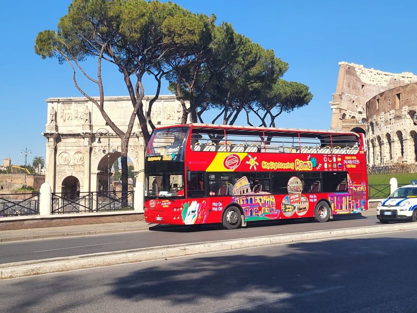 Rome: City Highlights Open-Top Bus Night Tour - Eight Languages of Recorded Commentary, Plus WiFi Photo Sharing