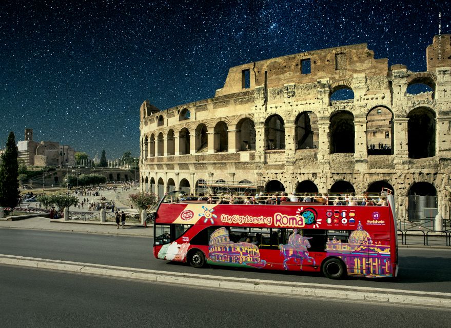 Rome: City Highlights Open-Top Bus Night Tour - Price and Value for $22: When This Tour Makes Sense