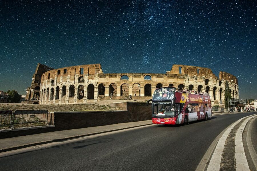 Rome: City Highlights Open-Top Bus Night Tour - What You Get, and What You Still Have to Pay For