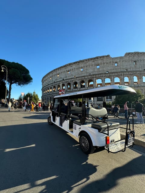 Rome: City Highlights Private Golf Cart Tour - Price and value for a 3-hour private ride