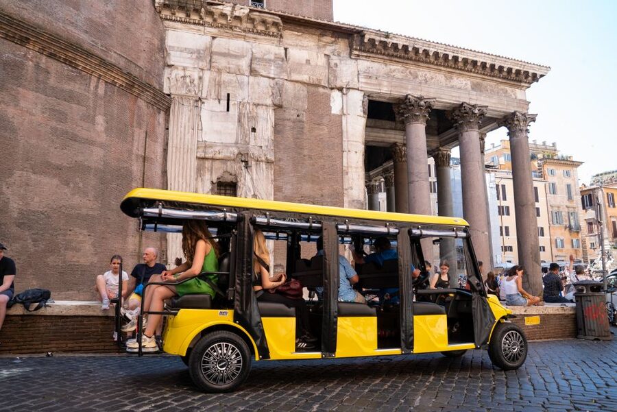 Rome: City Highlights Tour by Electric Golf Cart - The Route From the Pantheon: Building Your Rome Map Fast