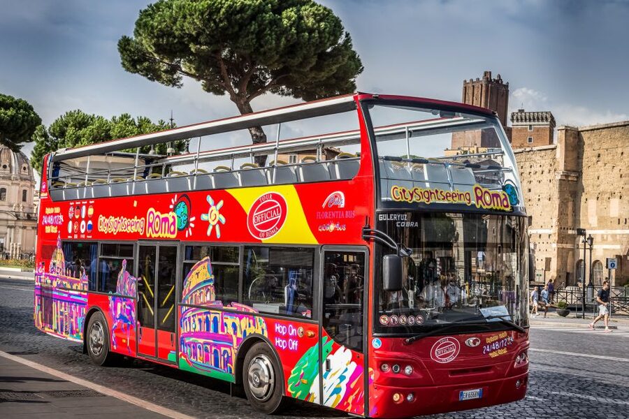Rome: City Sightseeing Hop-on Hop-off Bus with Audioguide - Santa Maria Maggiore to the Colosseum Area: a Great East-to-Central Start
