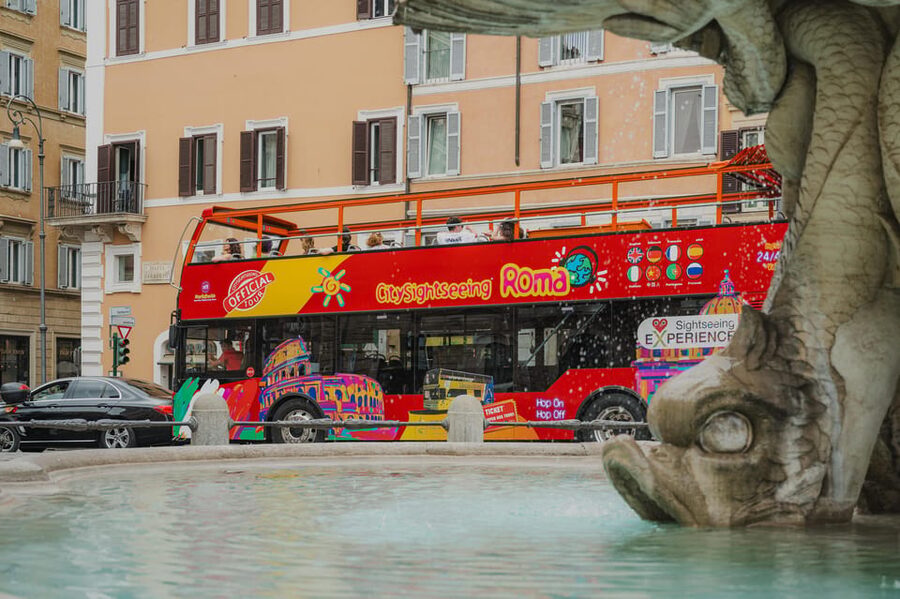 Rome: City Sightseeing Hop-on Hop-off Bus with Audioguide - Ticket Options: 24, 48, or 72 Hours With a 100-Minute Loop