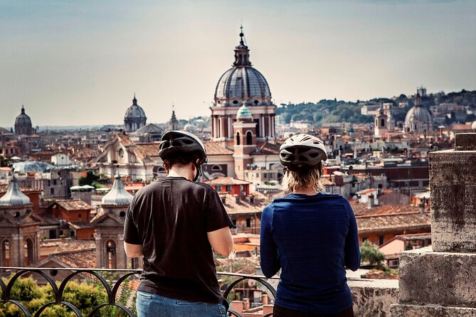 Rome City Small Group Bike Tour with quality Cannondale EBike - Spanish Steps: quick stop, good photo angles