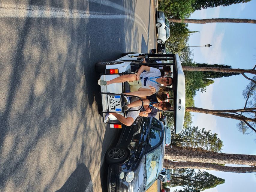 Rome: City Tour by Golf Cart with Gelato - Meeting At Wheel Tours In Via Cavour And Getting Set Up
