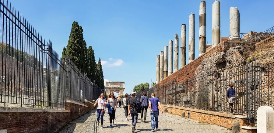 Rome: Colosseum Arena, Palatine Hill & Forum Guided Tour - Palatine Hill in half an hour, what to expect with limited time
