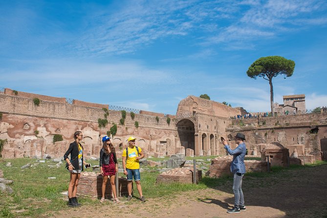 Rome: Colosseum Arena, Roman Forum & Palatine Hill Tour - Palatine Hill and the streets between ruins