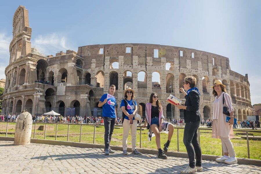 Rome: Colosseum Experience with Host and Audio Guide - Inside the Colosseum with a digital audio guide