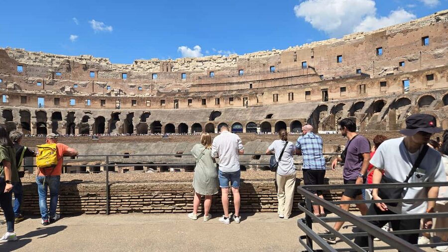 Rome: Colosseum Express Tour and Roman Forum Access - Palatine Hill photo angles, including the panoramic terrace