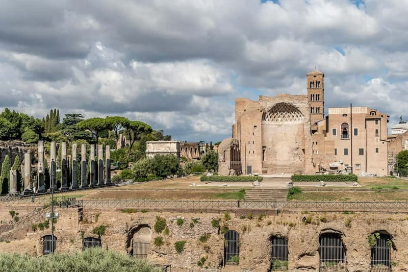 Rome: Colosseum & Forum Small Group Tour with Palatine Hill - First Look at the Colosseum and Forum Plan
