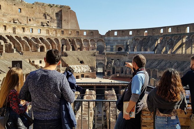 Rome: Colosseum, Palatine Hill and Roman Forum Guided Tour - Arena, underground, and interior: choosing the right option for your interests