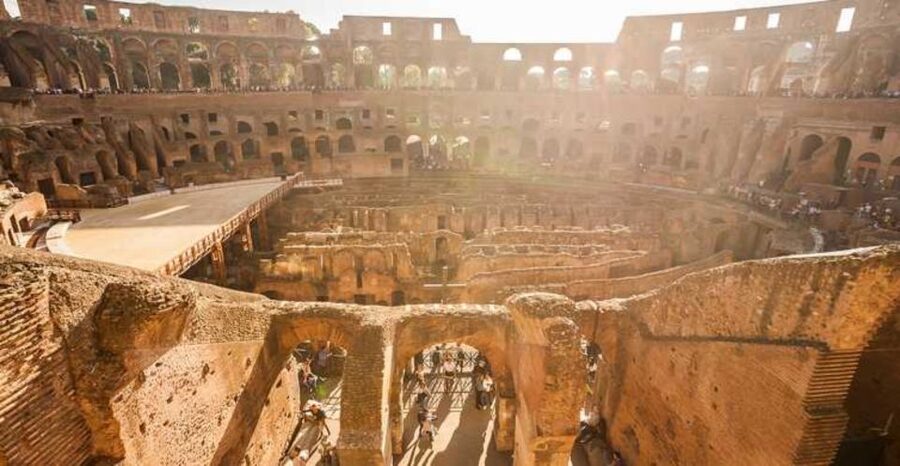 Rome: Colosseum, Palatine & Roman Forum Tour w/Entry Ticket - From Colosseum exit to the Roman Forum and Palatine Hill, then self-paced exploring