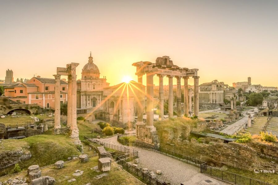 Rome: Colosseum, Roman Forum and Palatine Hill Group Tour - Entering The Colosseum With Fast-Track Help