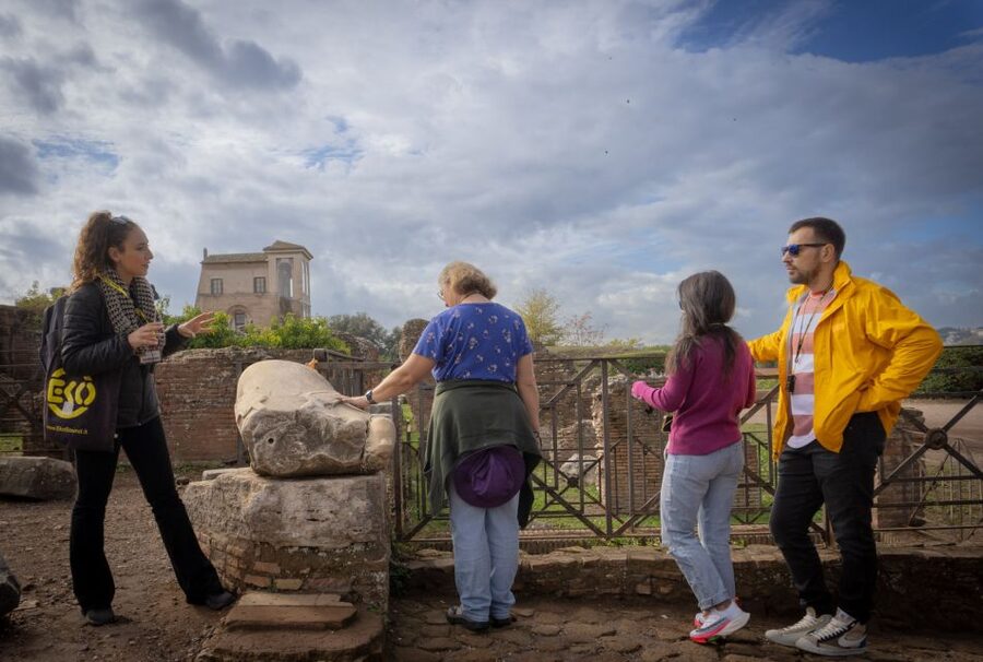 Rome: Colosseum, Roman Forum & Palatine Hill Group Tour - Palatine Hill: the view that explains Rome’s power