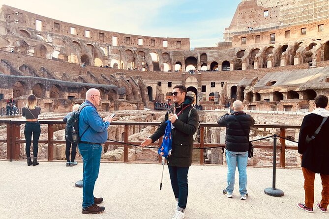 Rome Colosseum with Arena, Roman Forum & Palatine Guided Tour - Arena Floor, Underground Display, and Ring Views: What to Look For