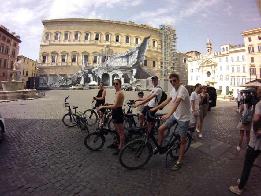 Rome: E-Bicycle Tour - Meeting at Piazza dei Calcarari, then riding into Rome’s rhythm