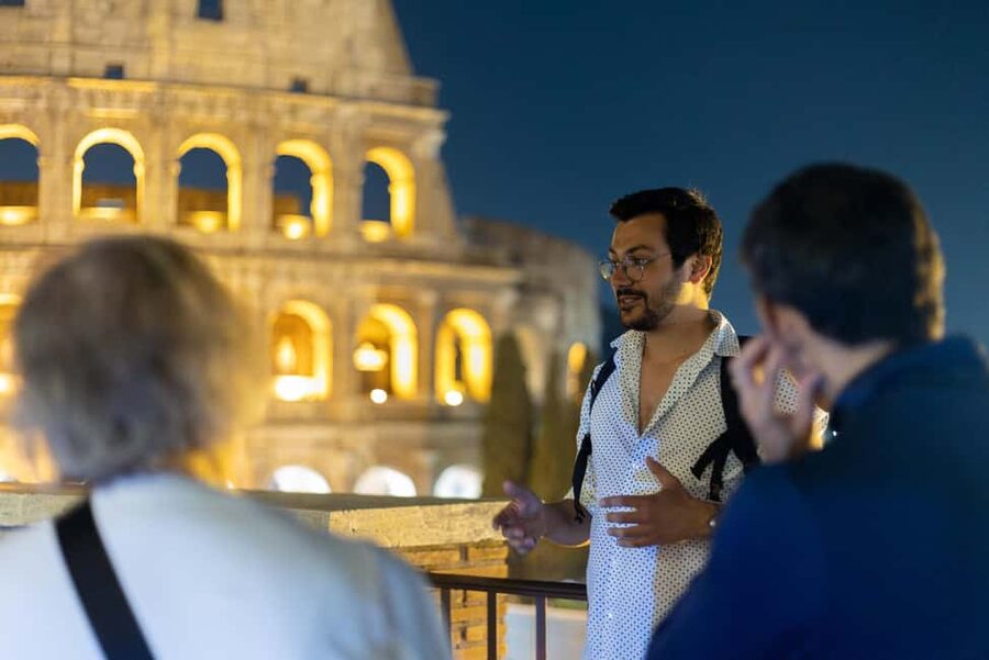Rome: E-Bike Night Tour with Food and Wine Tasting - Starting at Via Antonio Rosmini, Then Learning the Bike Fast