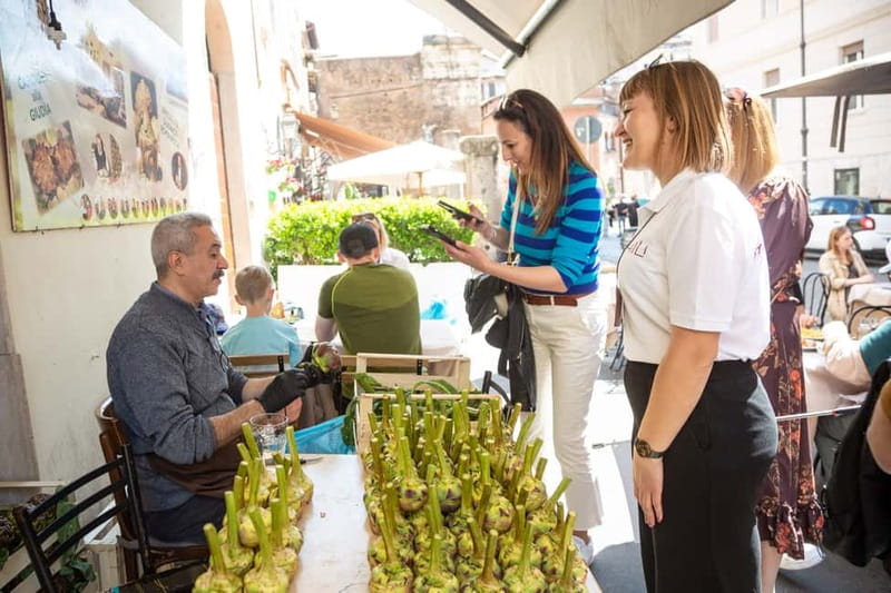 Rome: Eat Like a Roman Ghetto & Campo de' Fiori Food Tour - The morning market stop that changes the whole experience