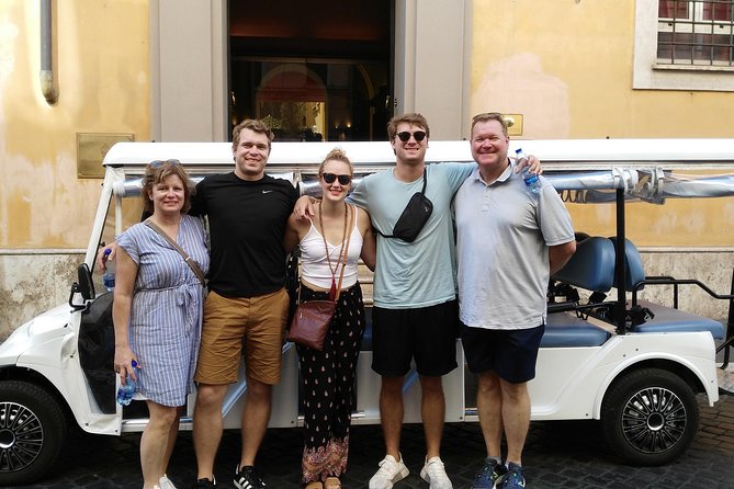 Rome: Evening Golf Cart Semi or Private Tour with Aperitivo - Aperitivo stop: prosecco, artisanal beer tastings, and classic snacks