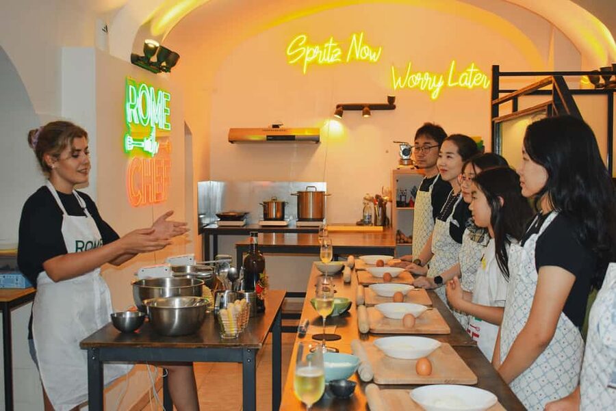 Rome: Family-Friendly Pasta and Tiramisu Cooking Class - Tiramisu setup: creamy prep and fridge time that works