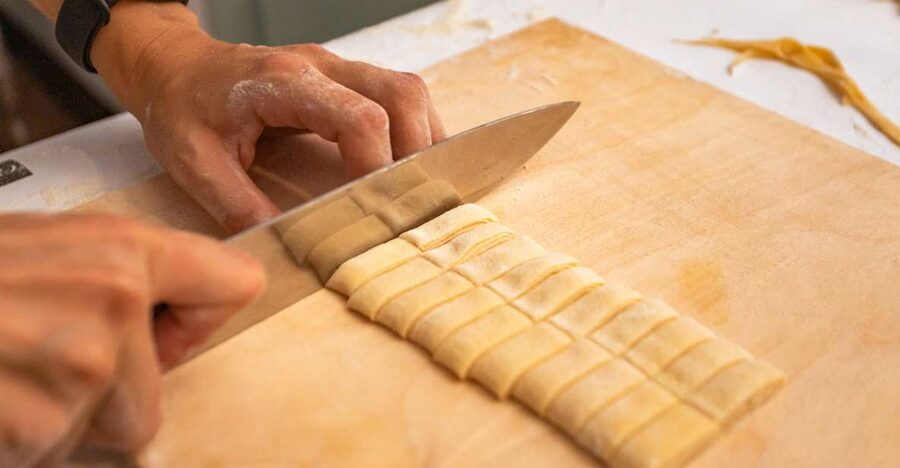 Rome: Fettuccine and Tiramisu Cooking Class with Wine - Your Sauce Choice, Tomato and Basil, Amatriciana, or Cacio e Pepe