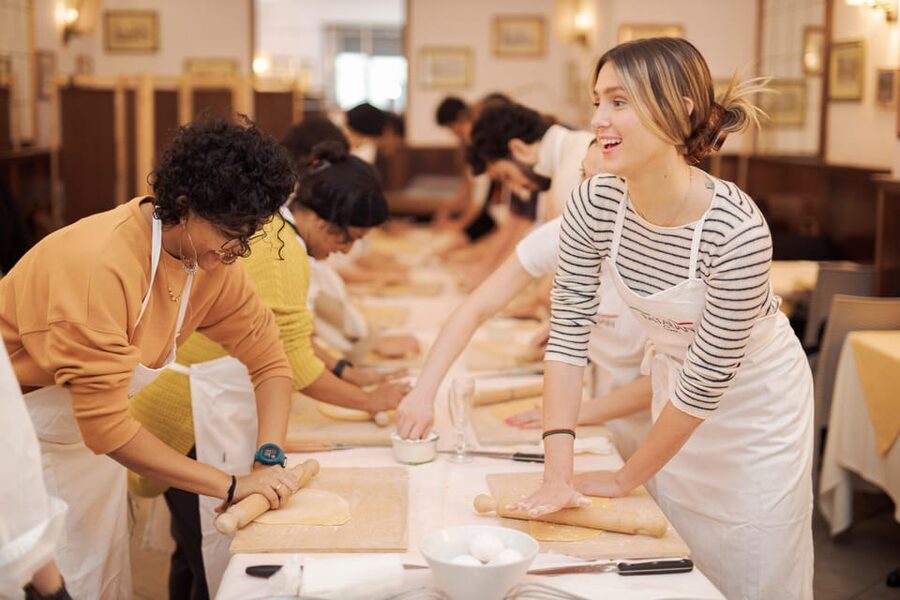 Rome: Fettuccine Pasta Cooking Class in Rome's City Center - Making fettuccine step by step, with real technique you can use later