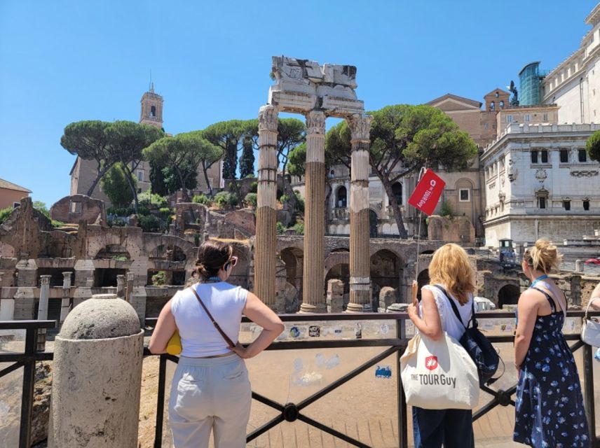Rome: Full-Day Colosseum, Vatican Museums & City Center Tour - Piazza Venezia scenic walk before the Colosseum