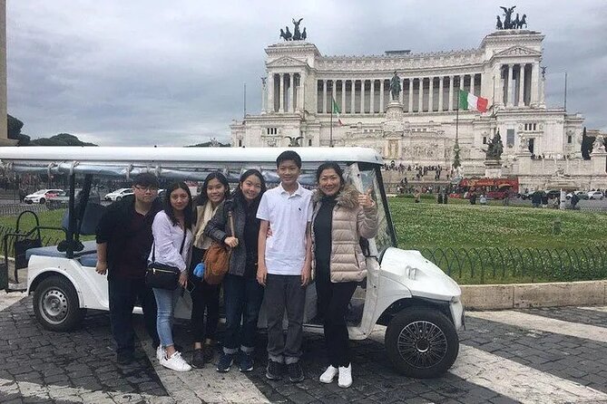 Rome Golf Cart Tour: Highlights of the Eternal City - Trevi Fountain and the Spanish Steps: Fast Stops at the Loudest Icons