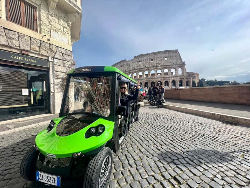 Rome: Golf Cart Tour with Artisanal Gelato Tasting - Key highlights worth your attention