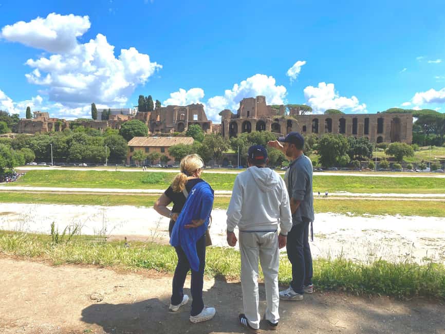 Rome: Golf Cart Tour with Artisanal Gelato Tasting - Circus Maximus viewpoints and the Mouth of Truth stop