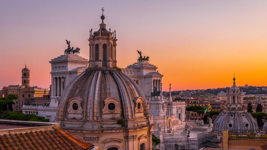 Rome: Guided City Center Evening Sightseeing Walking Tour - Piazza Navona and Bernini’s Four Rivers Fountain at night