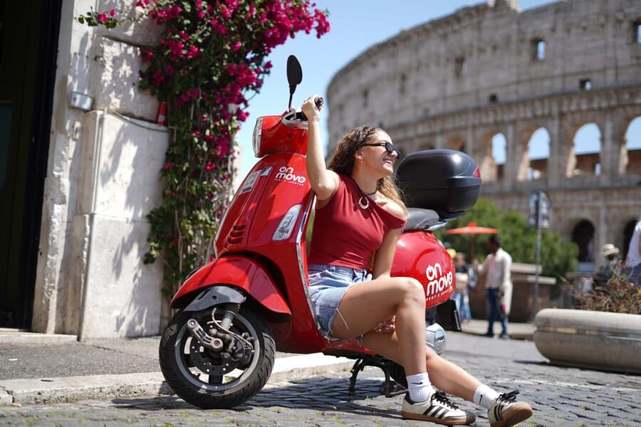 Rome: Guided Vespa Tour with Photo Stops - Giardino degli Aranci: Break Time, Gardens, and Scenic Photo Time