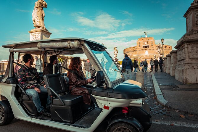 Rome Highlights by Golf Cart Private Tour - Aventine, Circus Maximo, and the Mouth of Truth for Quick Fun