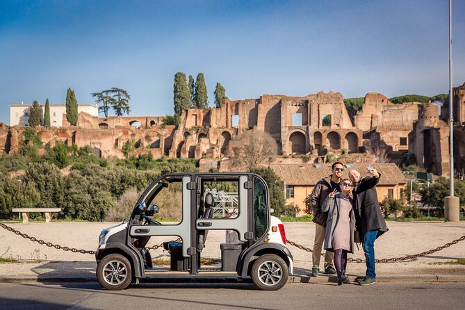 Rome Highlights by Golf Cart Private Tour - Forum Stops, Teatro di Marcello, and Castel Sant’Angelo at Photo-Friendly Pace