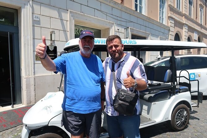 Rome Highlights City Tour by Golf Cart with Gelato - Piazza della Bocca della Verita and the Piazza Venezia power scene