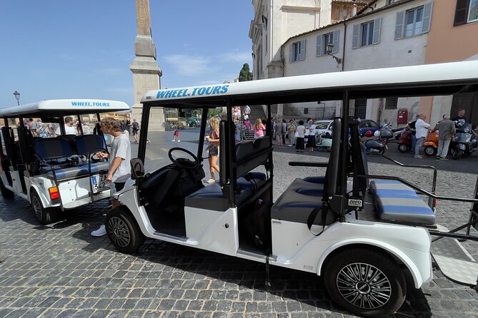 Rome Highlights City Tour by Golf Cart with Gelato - Vatican drive-by to Piazza Navona: two different kinds of wow