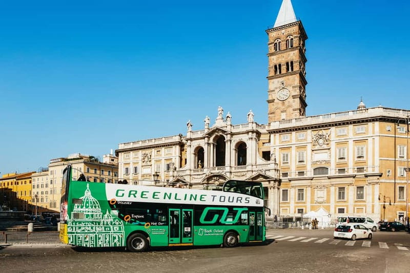 Rome:Hop-On Hop-Off Panoramic Open Bus Ticket 3 Circuits x 1 - Key Takeaways Before You Ride